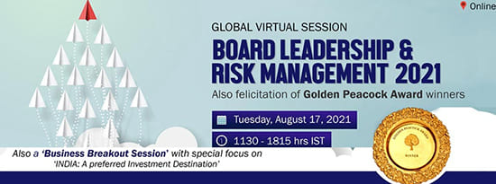 	Global Virtual Session on Board Leadership & Risk Management - 2021
