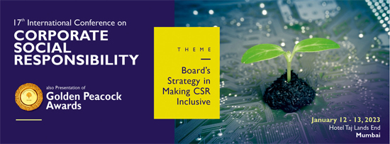 17th ICCSR Corporate Social Responsibility - 2023