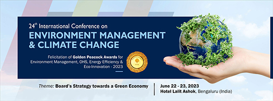 24 International Conference on Environment Management and Climate Change 2023